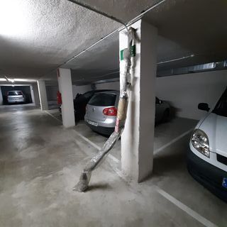 Escape de vehículo marca Honda CR-V