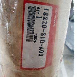 Escape de vehículo marca Honda CR-V