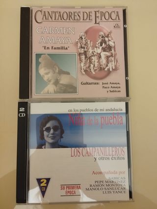 Estupenda colección de 6 CDS de buen flamenco.