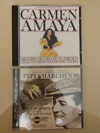 Estupenda colección de 6 CDS de buen flamenco.