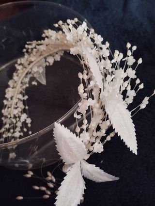 Traje de novia.  Complementos