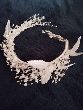 Traje de novia.  Complementos