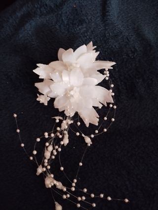 Traje de novia.  Complementos