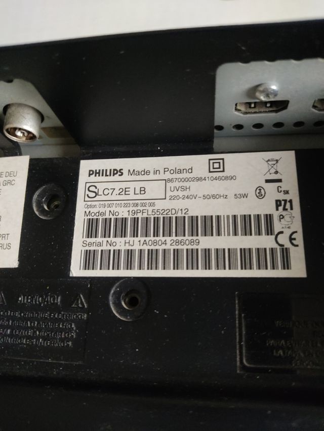 Televion 19 pulgadas