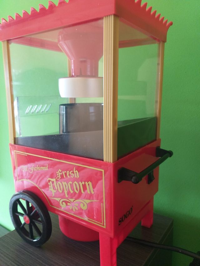 Máquina de palomitas.