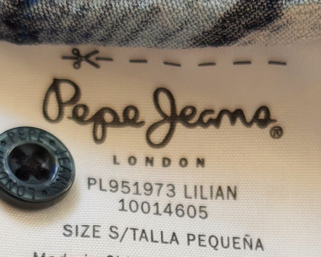 VESTIDO CORTO PEPE JEANS / TALLA S