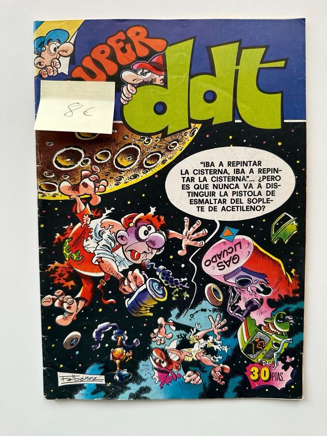 Set di fumetti della collezione Super DDT (anni '70)