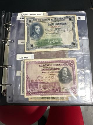 ALBUM DE BILLETES ESPAÑA