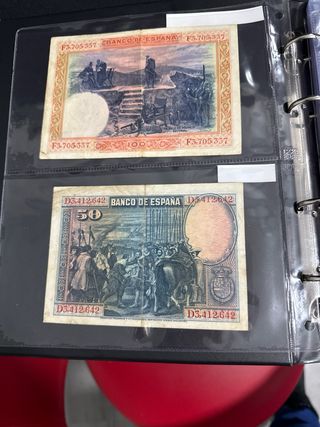 ALBUM DE BILLETES ESPAÑA