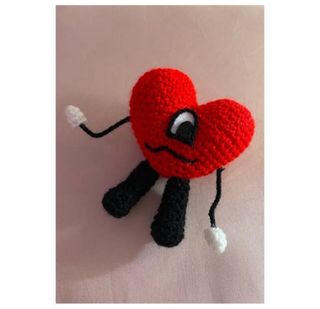 Corazón Bad Bunny Un verano sin ti Amigurumi