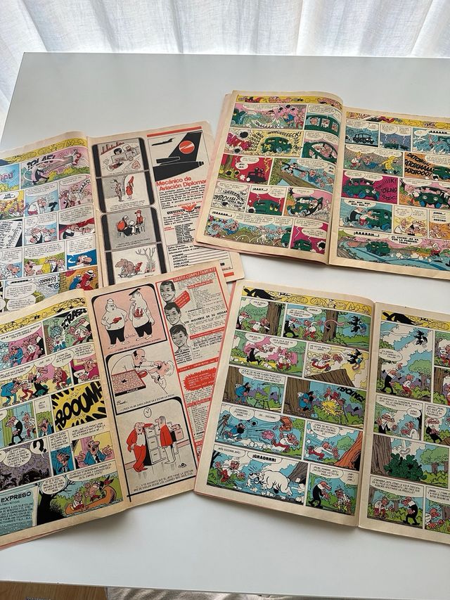 Set di fumetti Super Thumbelcito (anni '70)