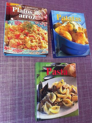 Libros de Cocina “Recetas Sabores”