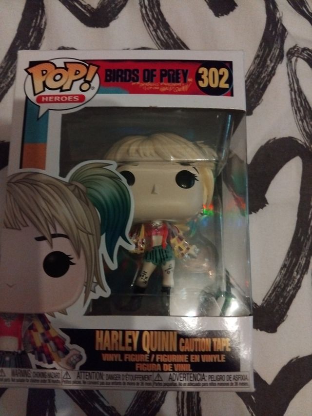 Funko pop Harvey quinn caution tape