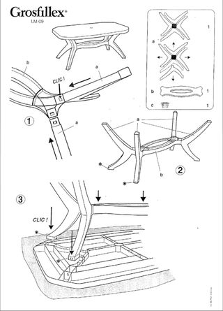 Mesa de jardín en resina
