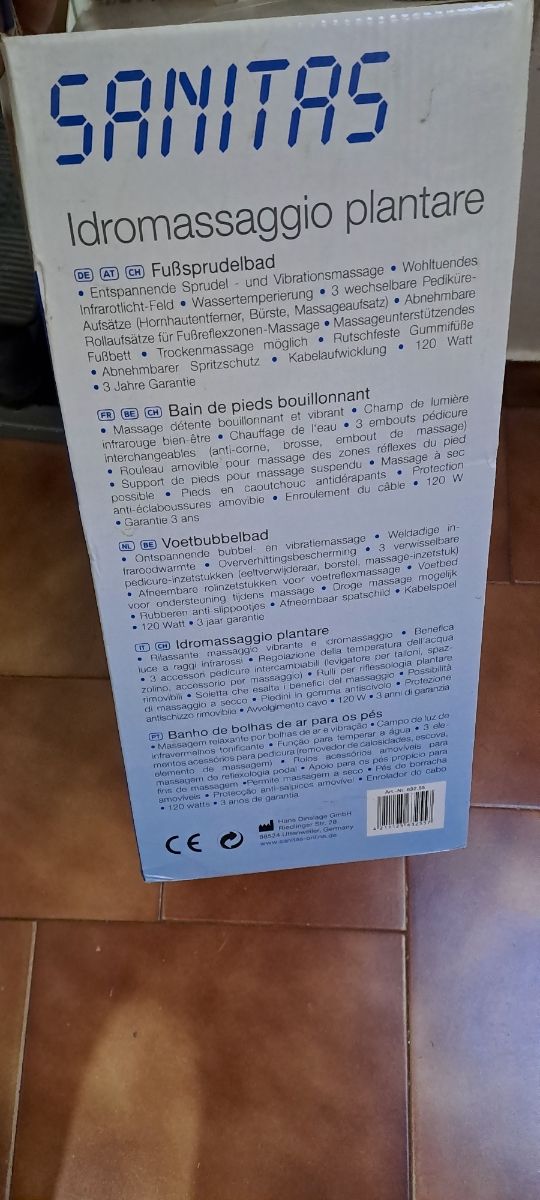 IDROMassaggiatore plantare