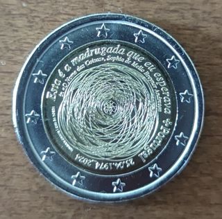 2 Euros Portugal 🇵🇹 2024 25 de Abril.