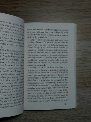 "Crónica de una muerte anunciada" GABRIEL GARCÍA