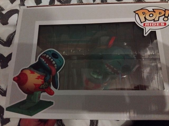 Funko pop stitch in rocket 
