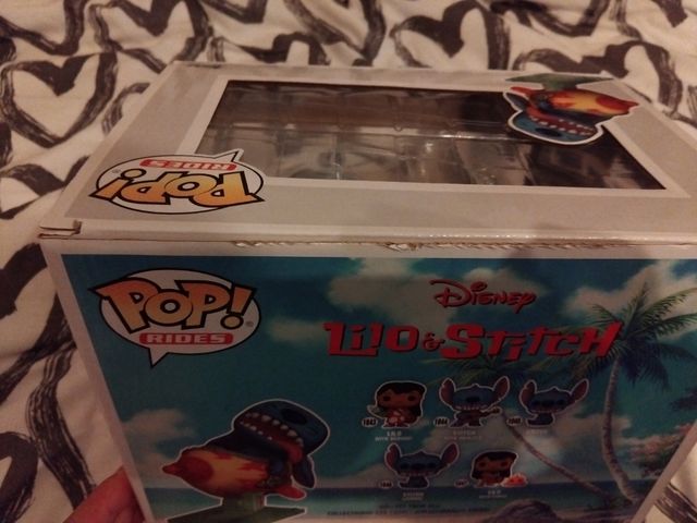 Funko pop stitch in rocket 