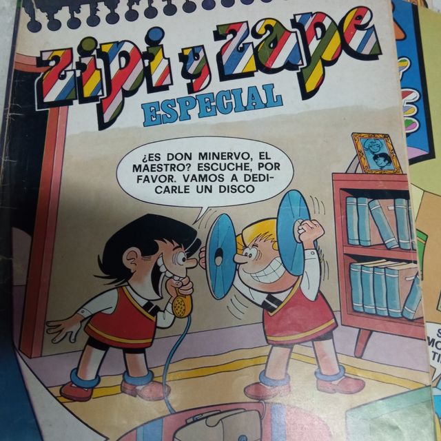 Cómics de ZIPI y ZAPE.