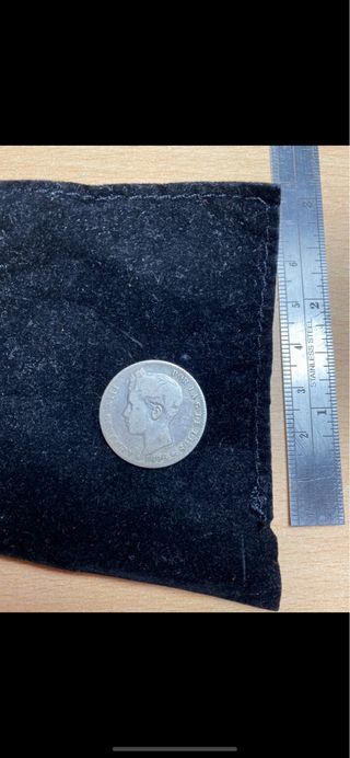 1 peseta 1896