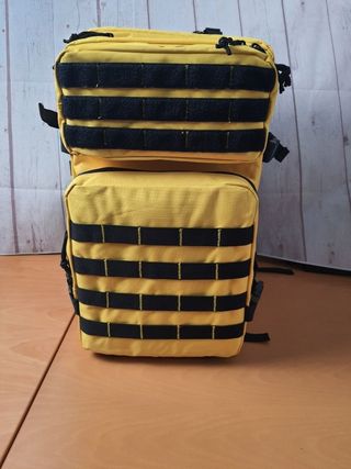 Mochila táctica 45 litros para viaje y acampada 