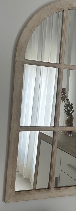 Cortina visillo blanca 144x 253 cm + riel 