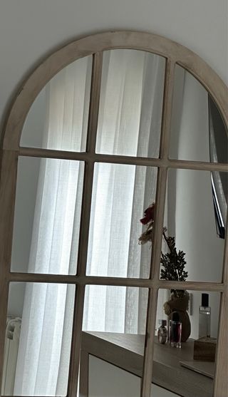Cortina visillo blanca 144x 253 cm + riel 