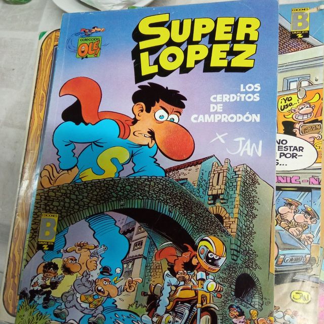 Tebeos de Super López.