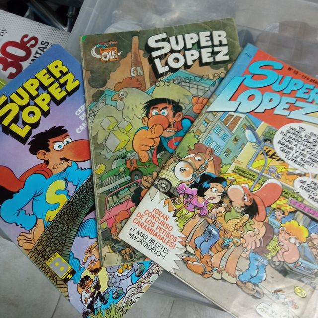 Tebeos de Super López.