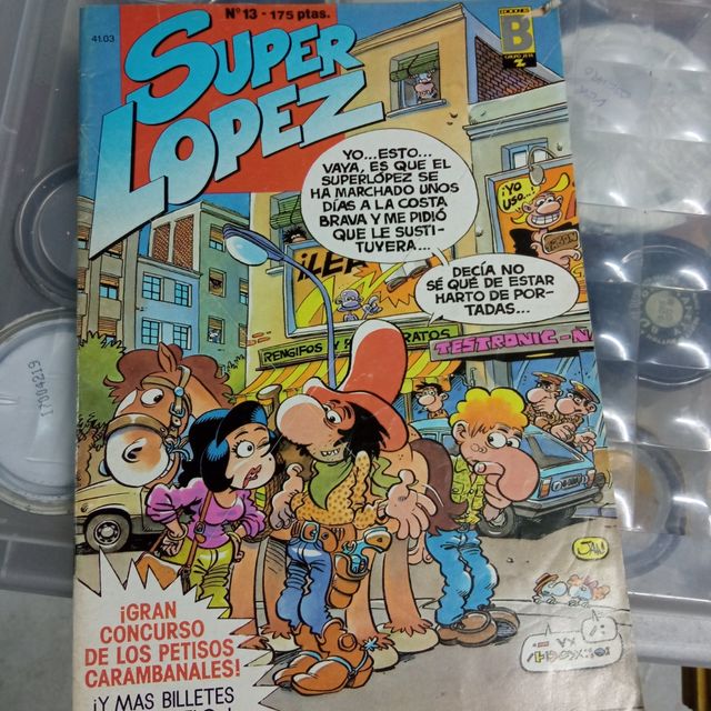 Tebeos de Super López.