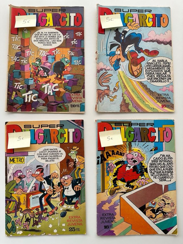 Set di fumetti Super Thumbelcito (anni '70)