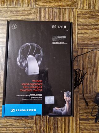 Auriculares Sennheiser RS 120 II inalambricos