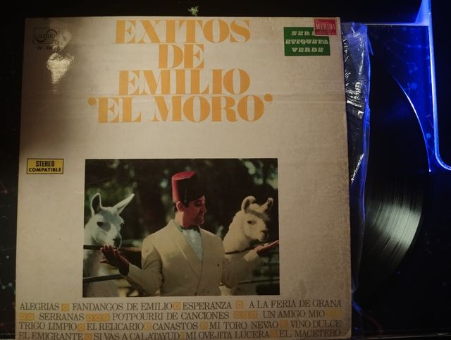 (Antes 12€) Vinilo - Éxitos de Emilio "El Moro"
