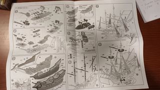 ZVEZDA "Golden Hind" 1/350