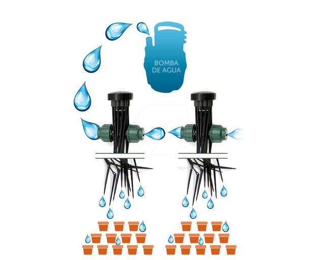 Gotero Medusa 12 salidas