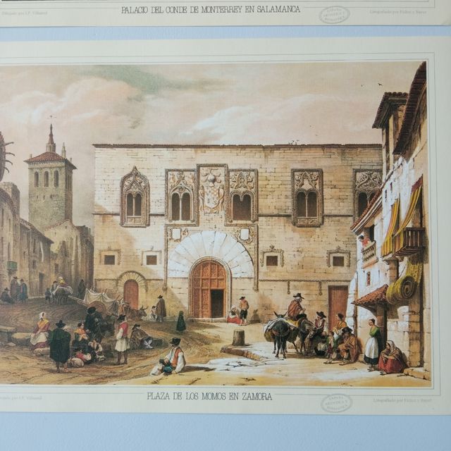 Laminas de GRABADOS de ÉPOCA