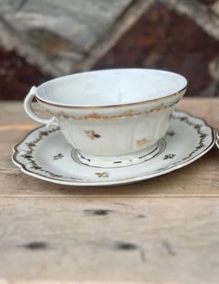 TAZA PARA TE / CHOCOLATE LIMOGES PORCELAIN