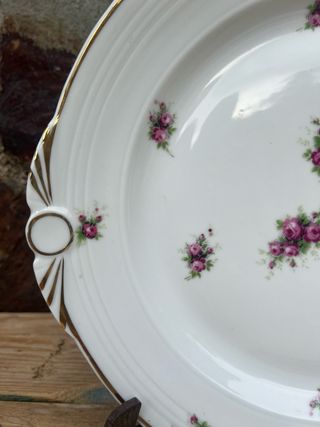 TARTERA PORCELANA LIMOGES ANTIGUA