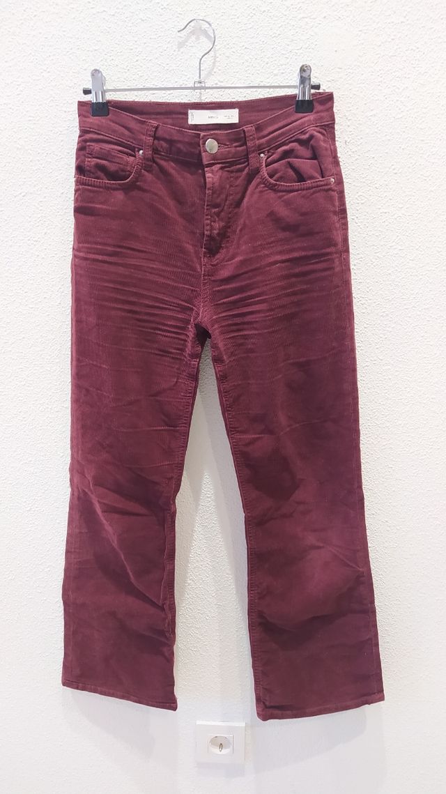 Pantalón pana Mango