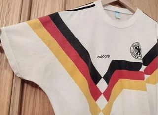 CAMISETA VINTAGE SELECCIÓN ALEMANIA 88/90  ADIDAS
