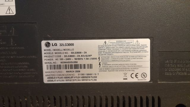 Televisor LG 32 pulgadas