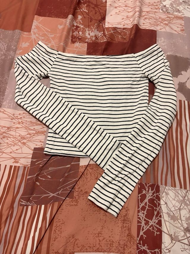 Top manga larga pull&bear