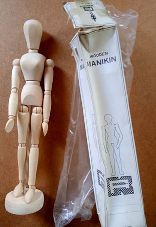 Arte. MANIQUI para dibujo y pintura.