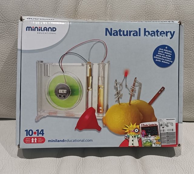 Juego Natural Batery, a partir de 10 años