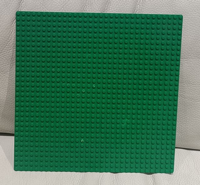 Placa base Lego verde