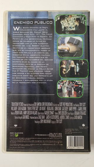Enemigo público (1998) 🎬🍿 [VHS] 📼