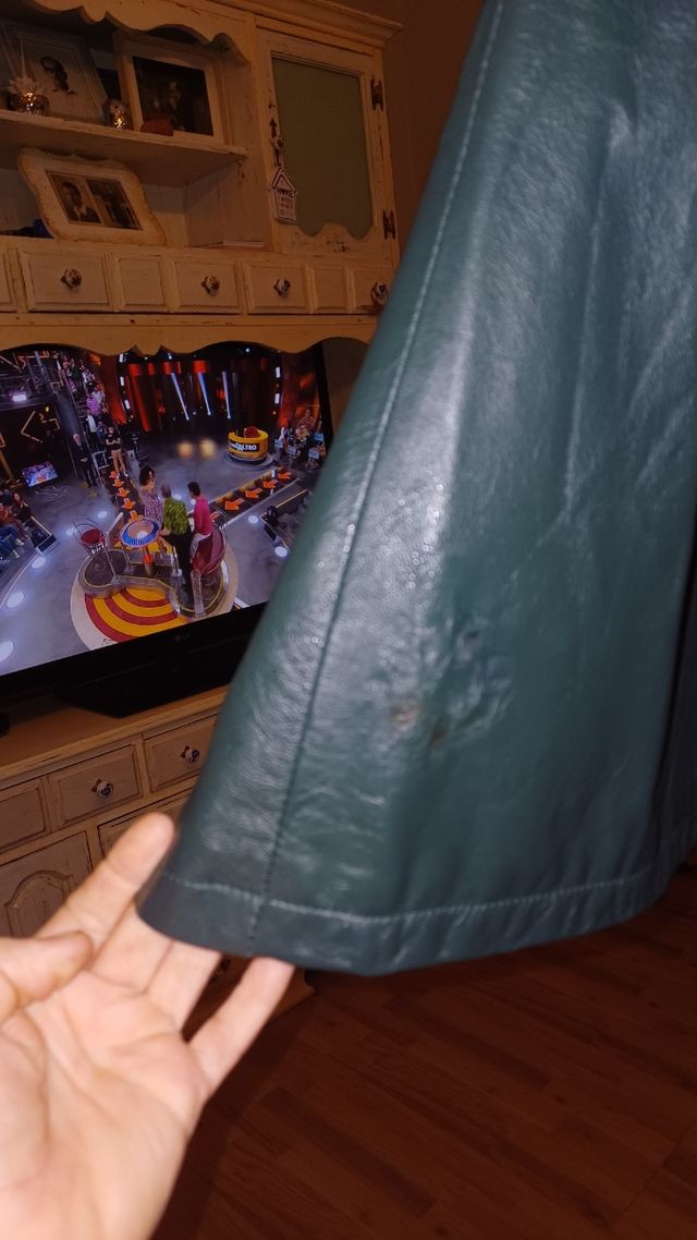 Spolverino pelle donna