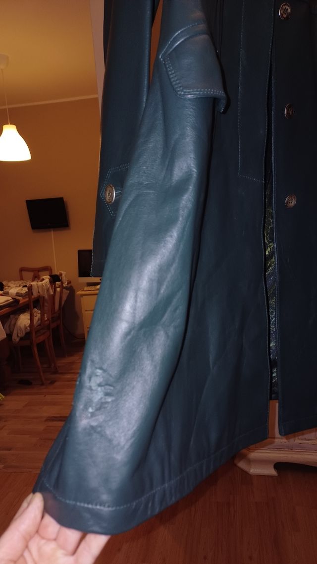 Spolverino pelle donna