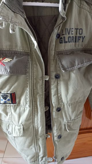 Vendo cazadora militar 